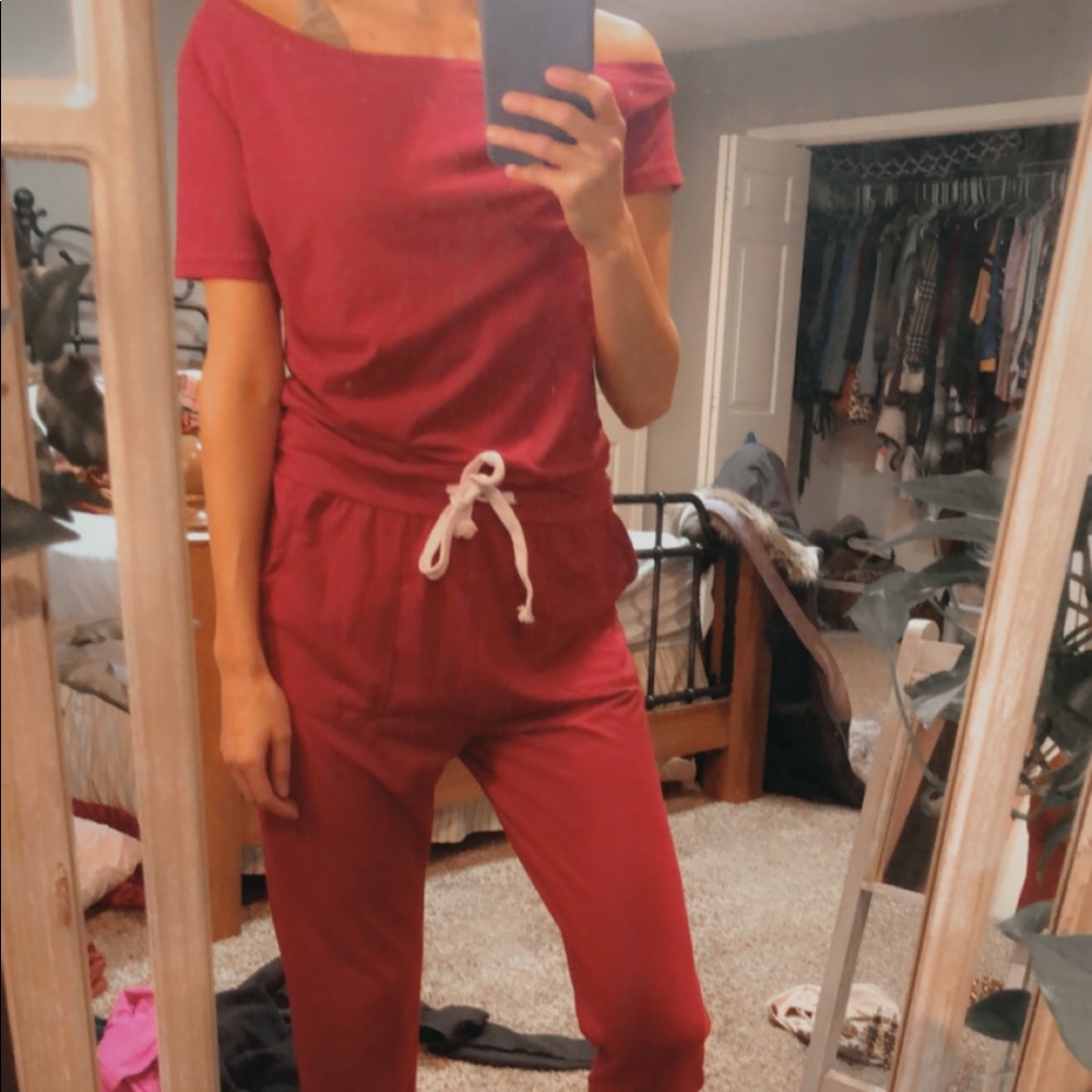 Full pants romper